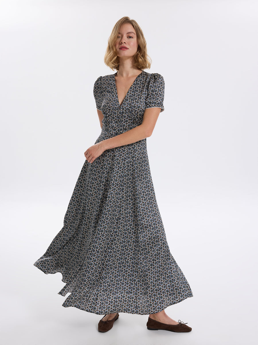 Rowena Silk Dress