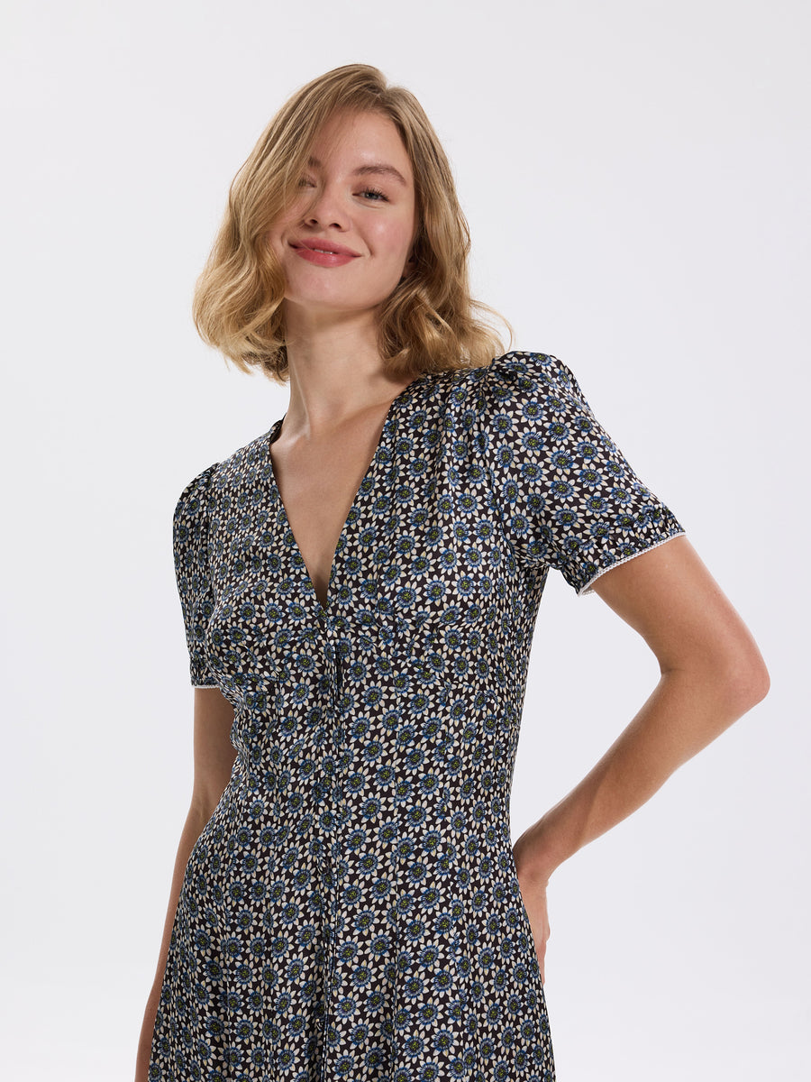Rowena Silk Dress