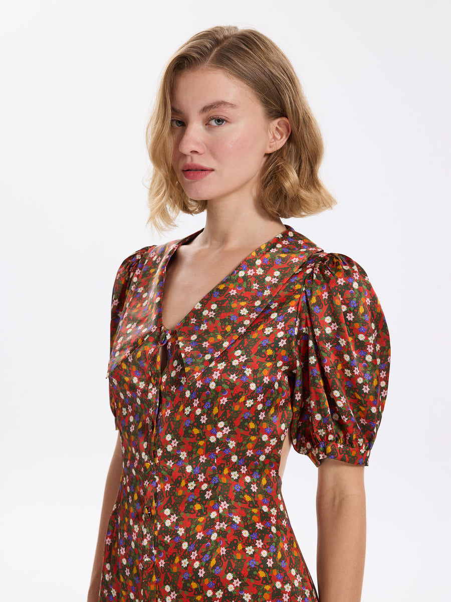 Saoirse Silk Dress