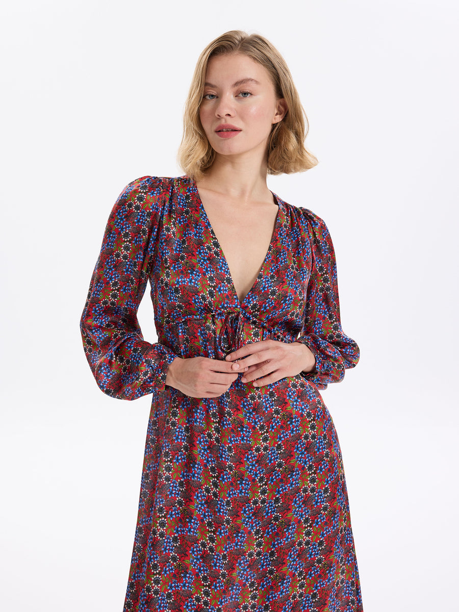 Chereth Silk Dress