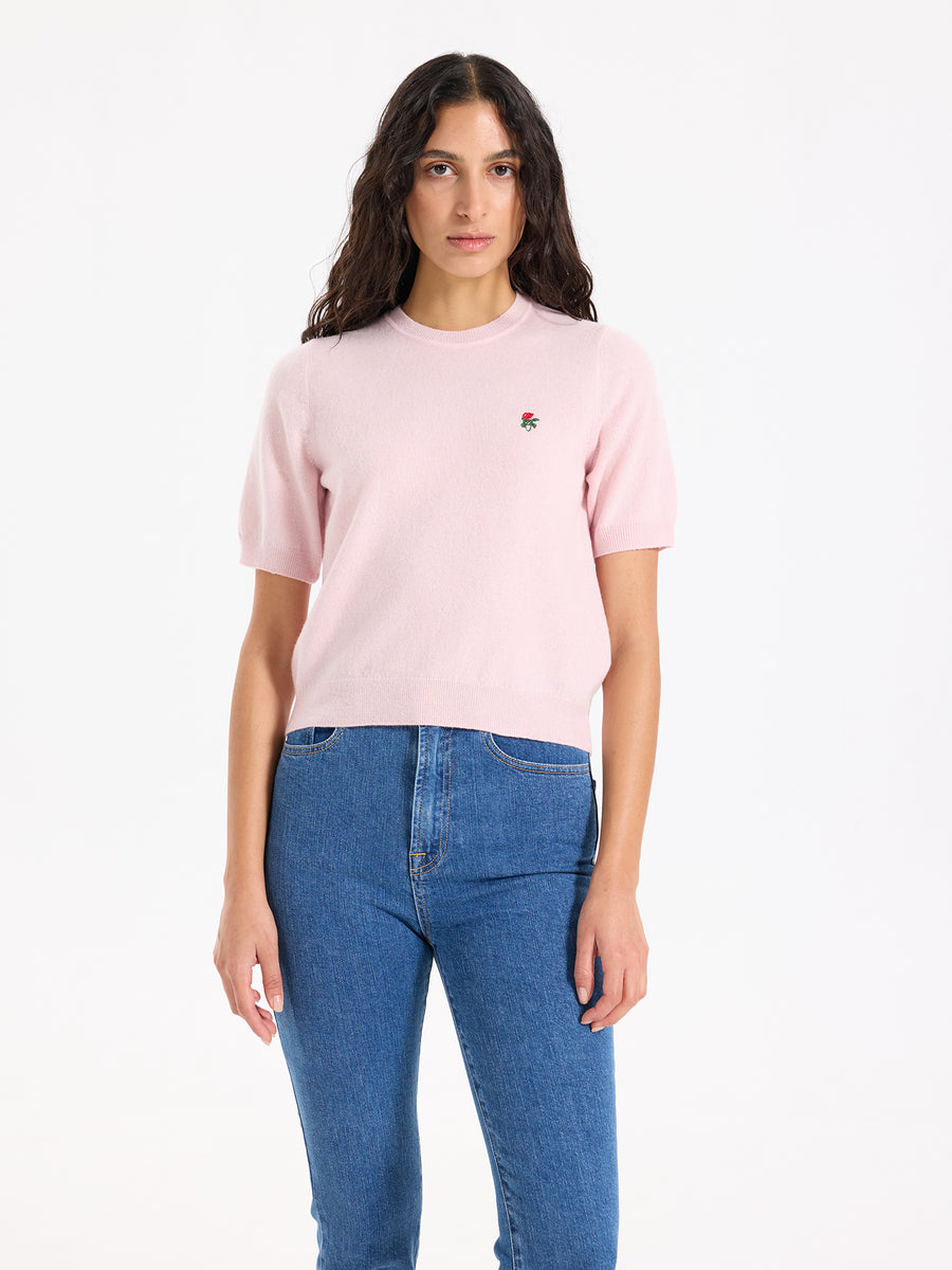 Lover's Knot Wool Cashmere Sweater