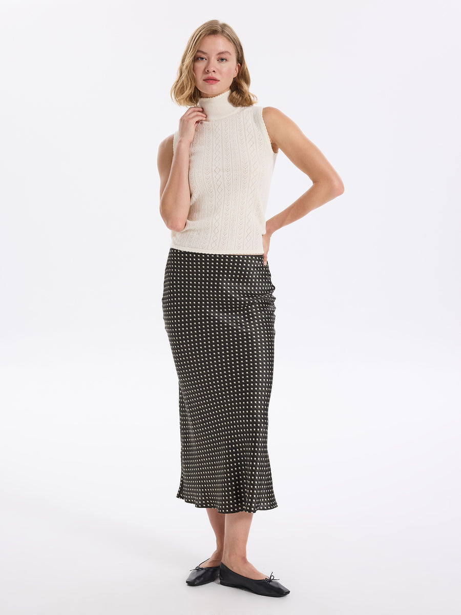 Rhona Silk Skirt
