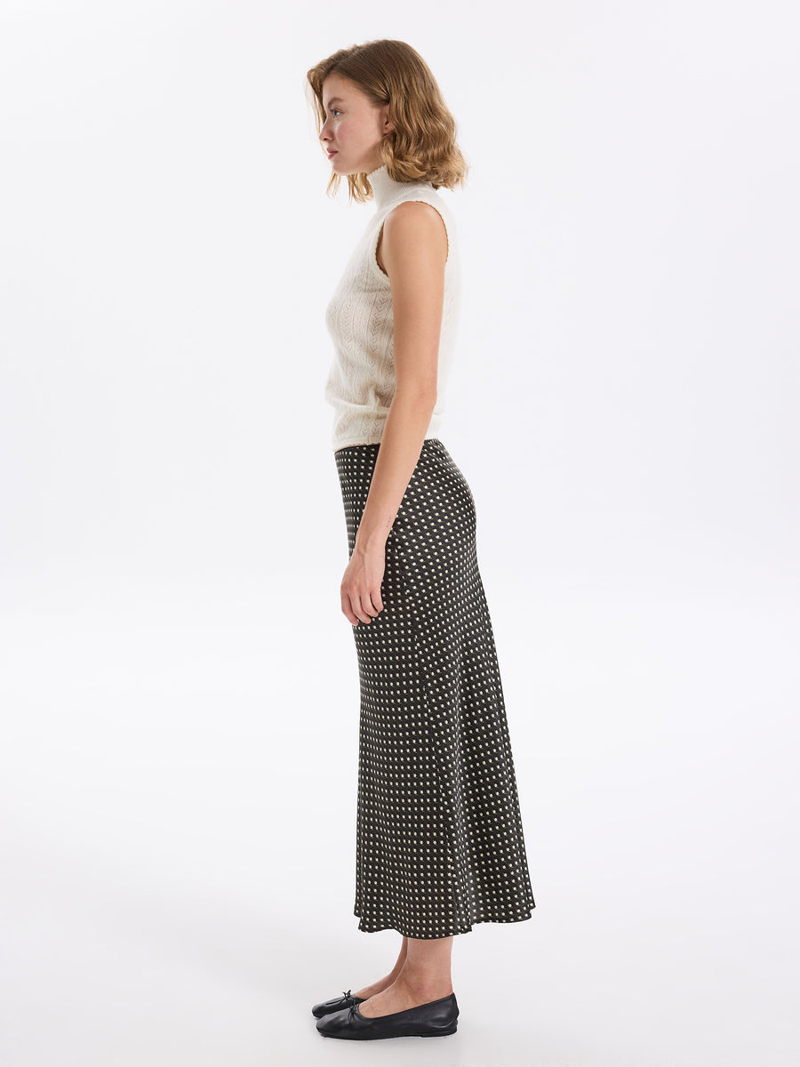 Rhona Silk Skirt
