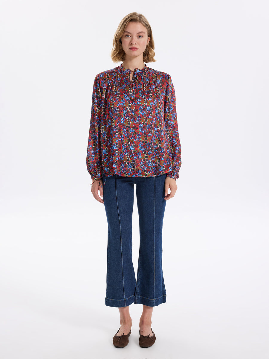 Ashwyn Silk Blouse