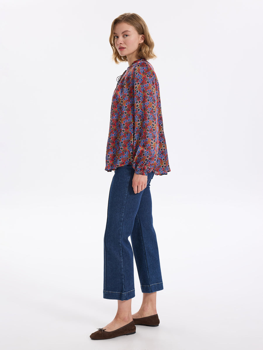 Ashwyn Silk Blouse