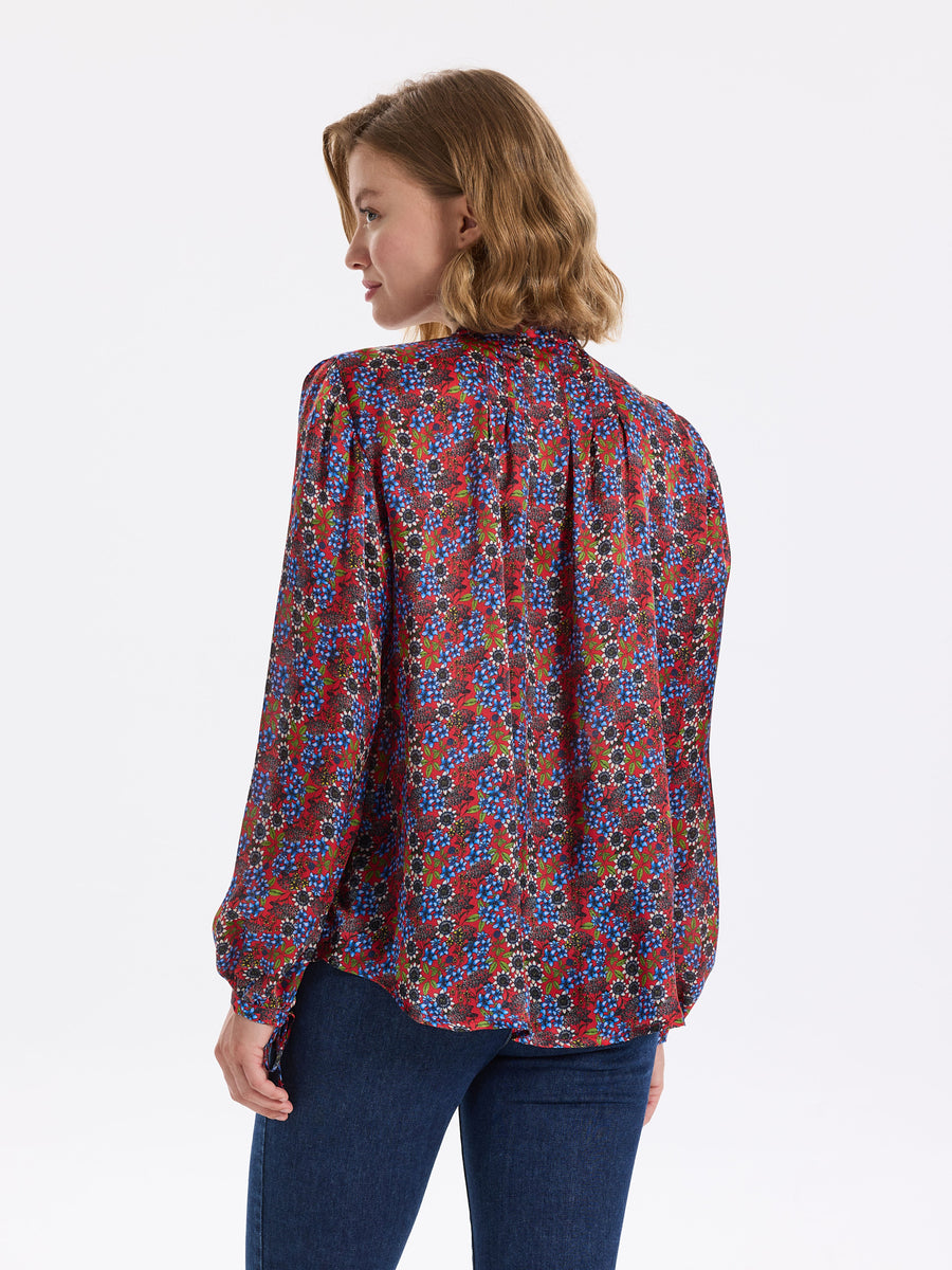 Ashwyn Silk Blouse