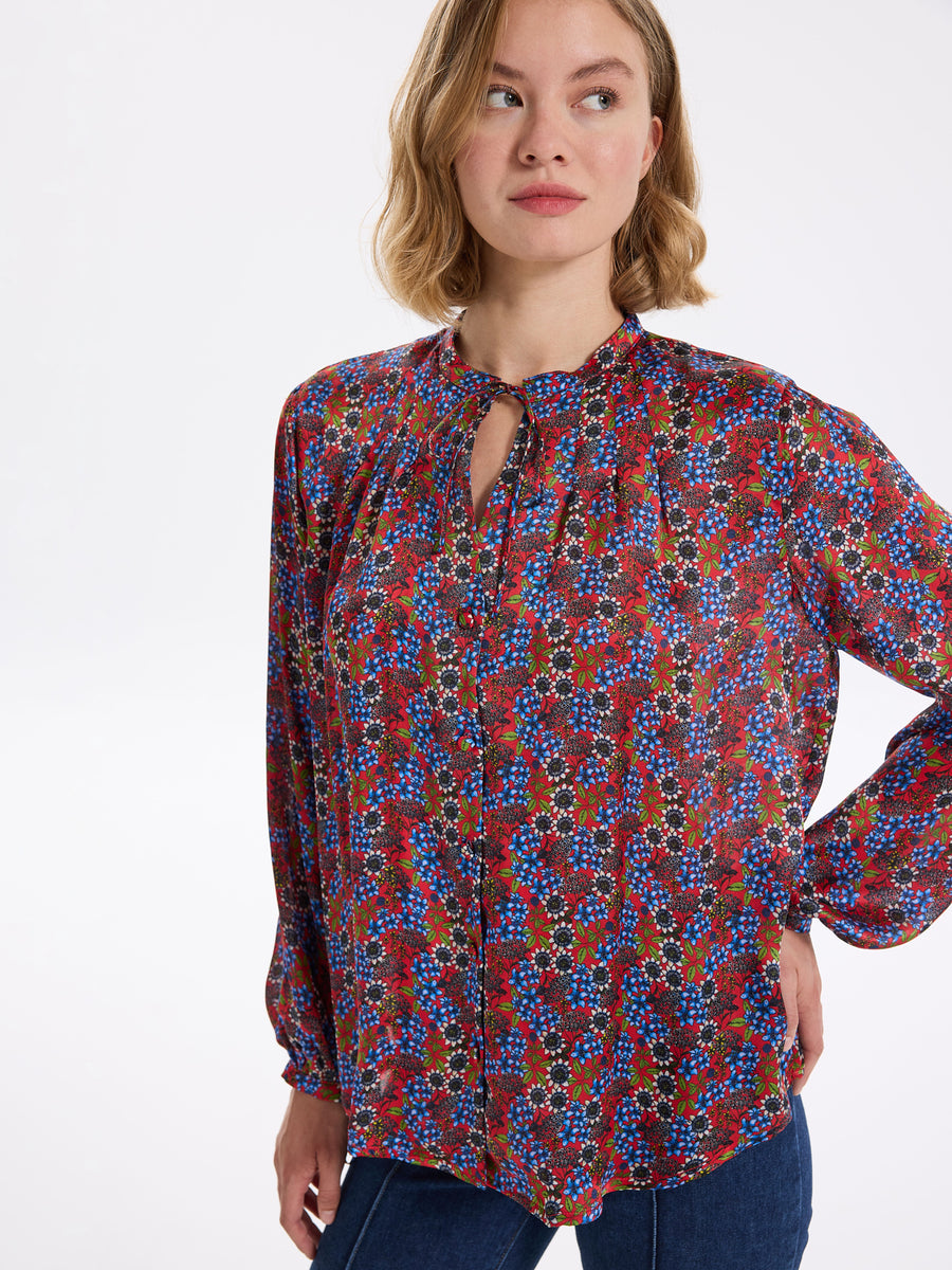 Ashwyn Silk Blouse