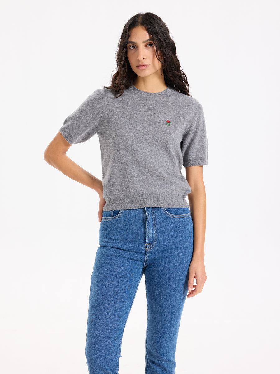 Lover's Knot Wool Cashmere Sweater