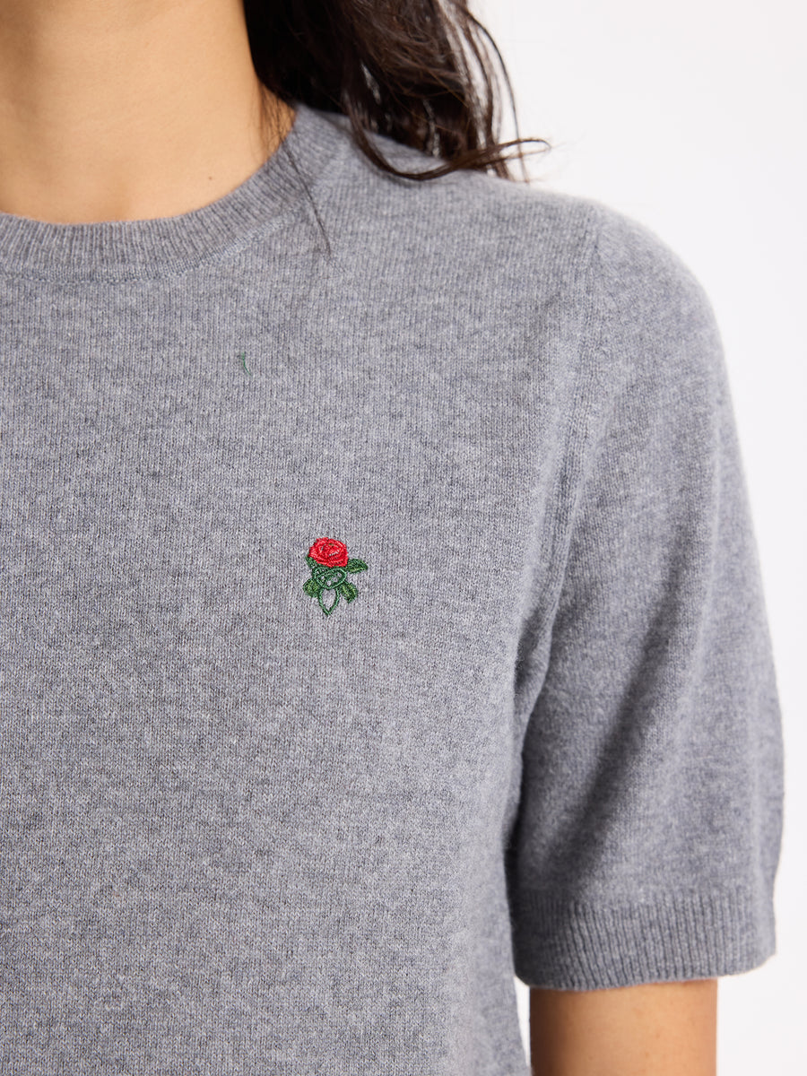 Lover's Knot Wool Cashmere Sweater