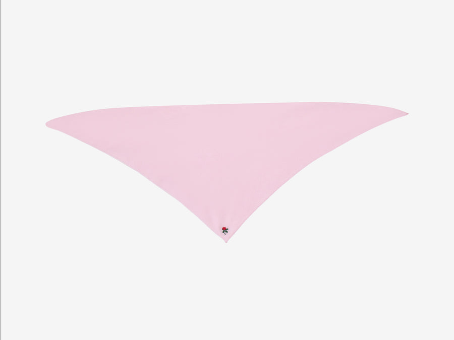 Lover's Knot Wool Cashmere Bandana Scarf