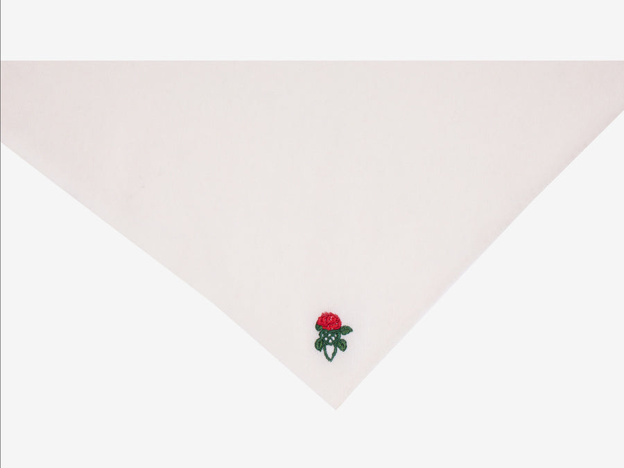 Lover's Knot Wool Cashmere Bandana Scarf