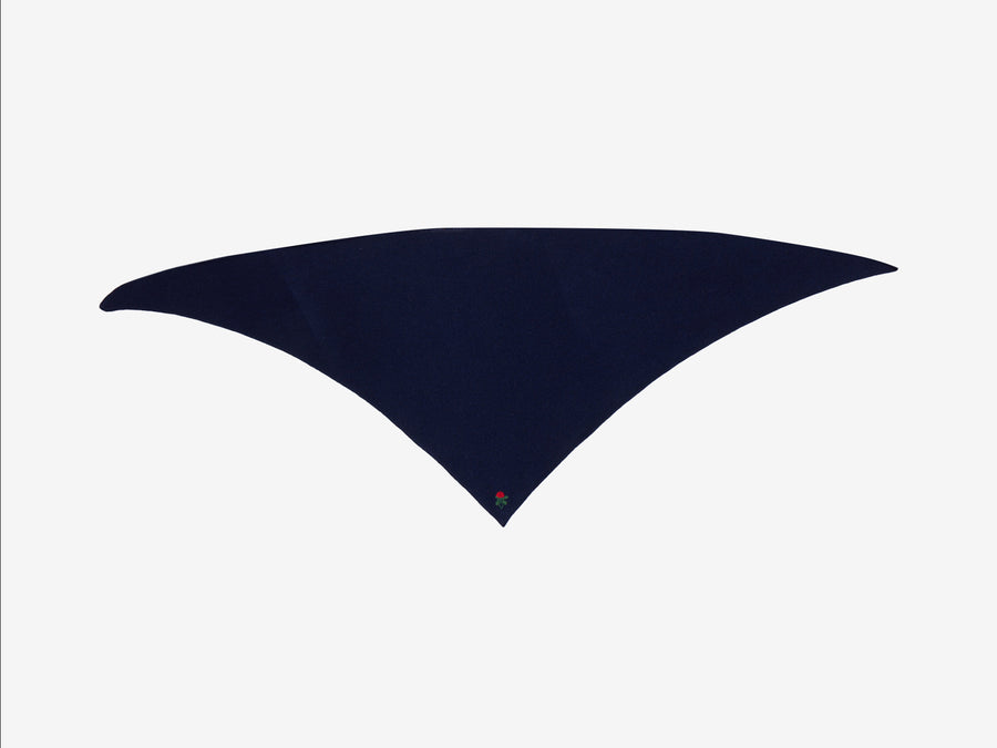 Lover's Knot Wool Cashmere Bandana Scarf