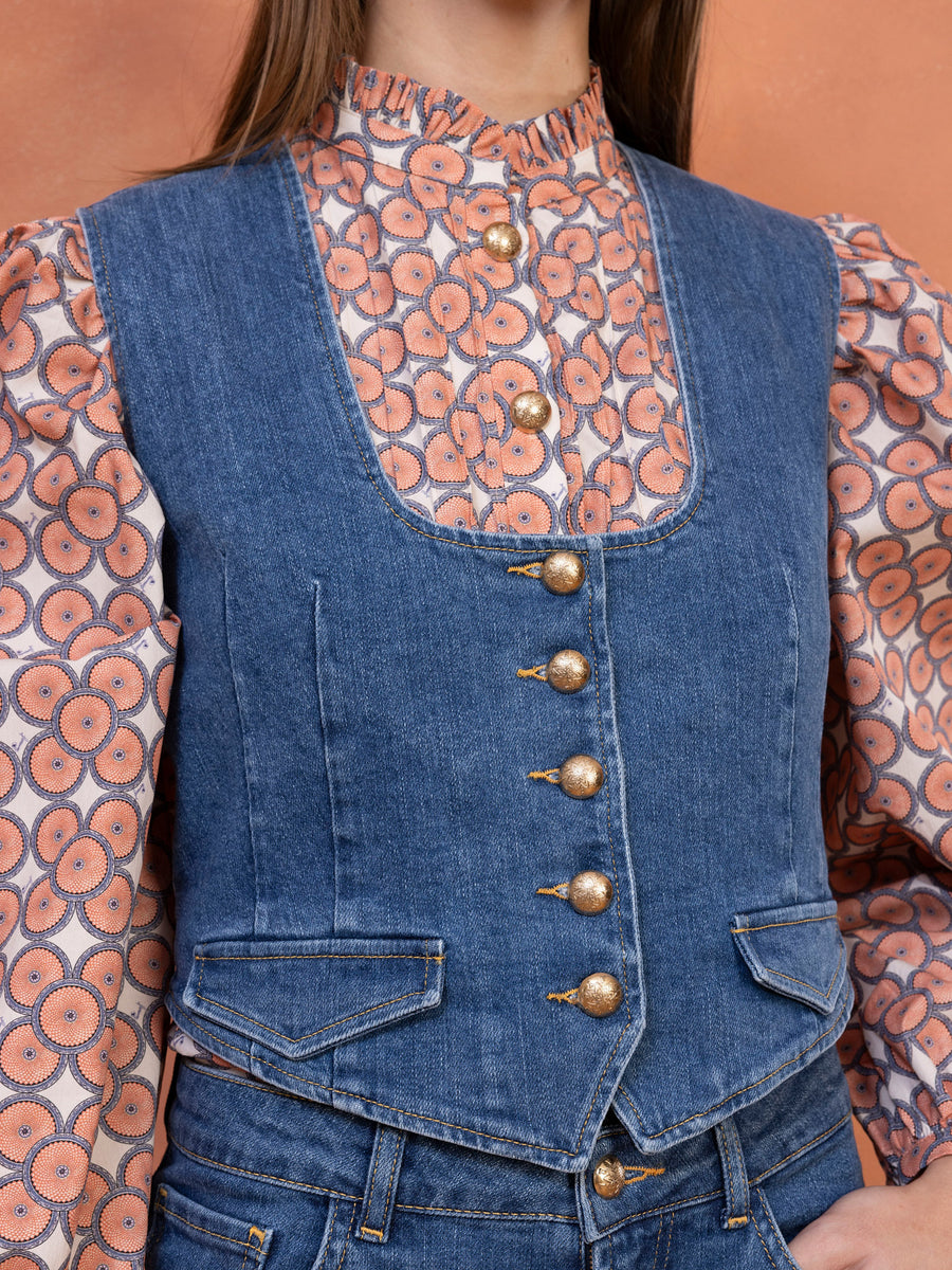 Marfa Denim Vest