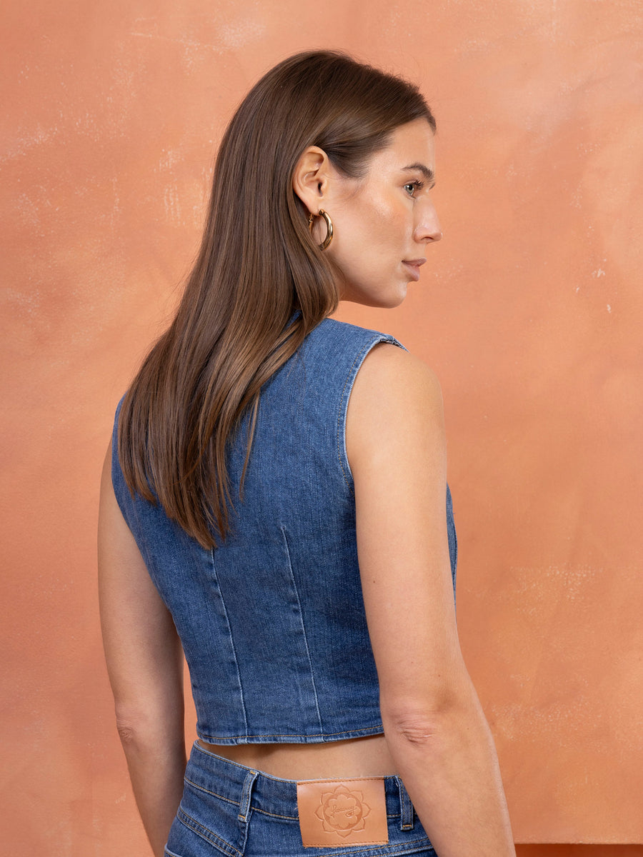 Marfa Denim Vest