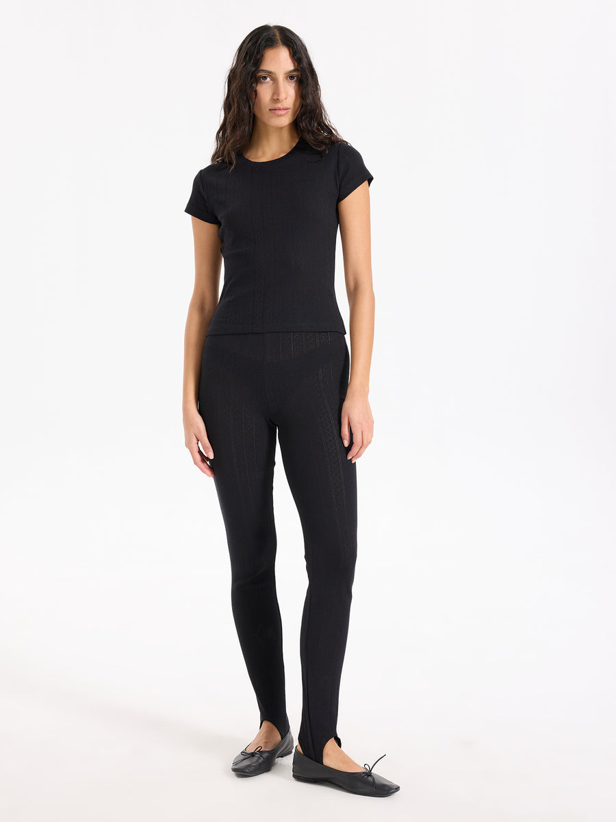 Hearts in a Row Stirrup Leggings