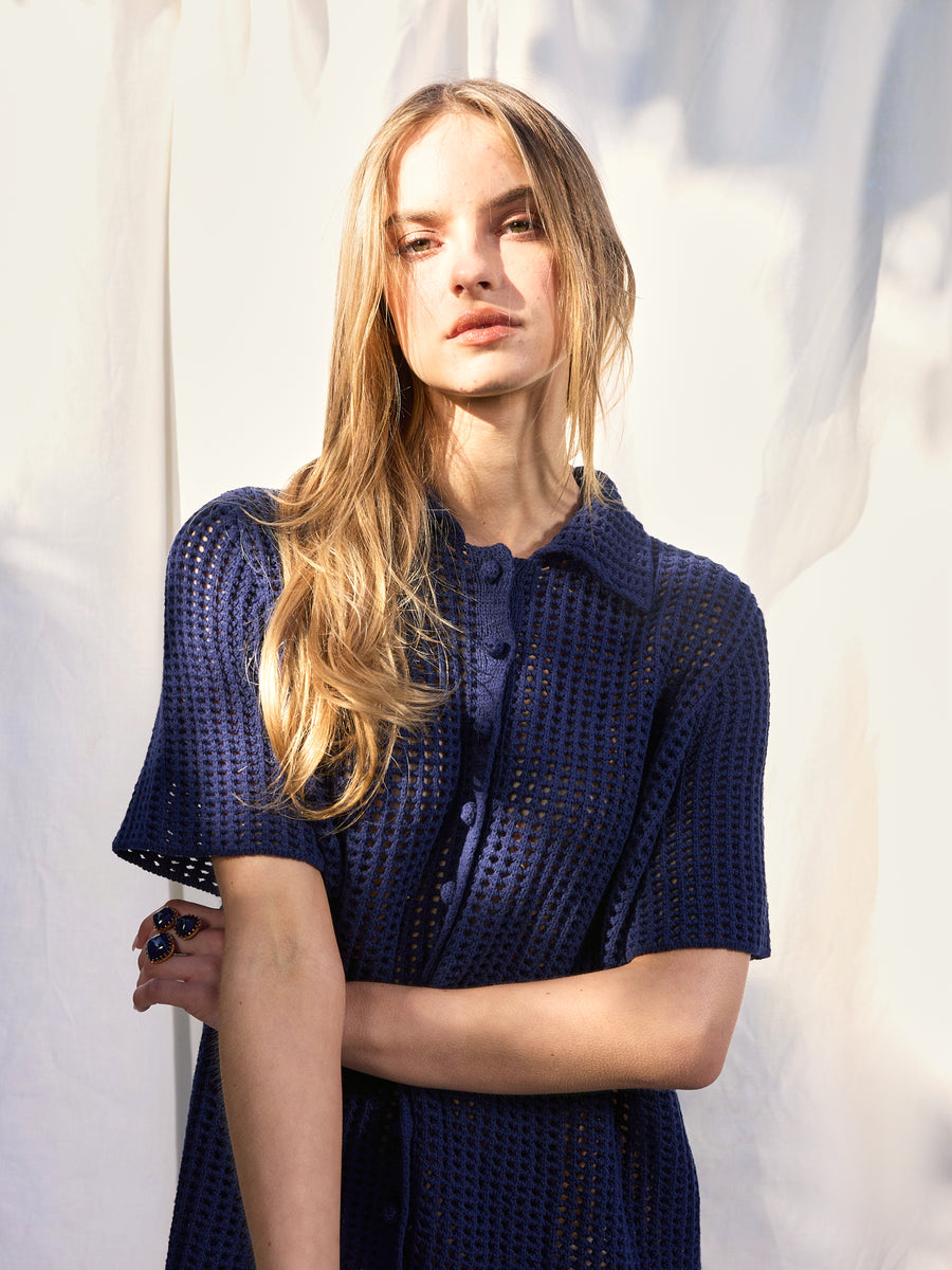 Leilani Crochet Shirt