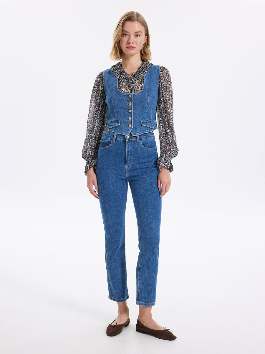 Marfa Denim Vest