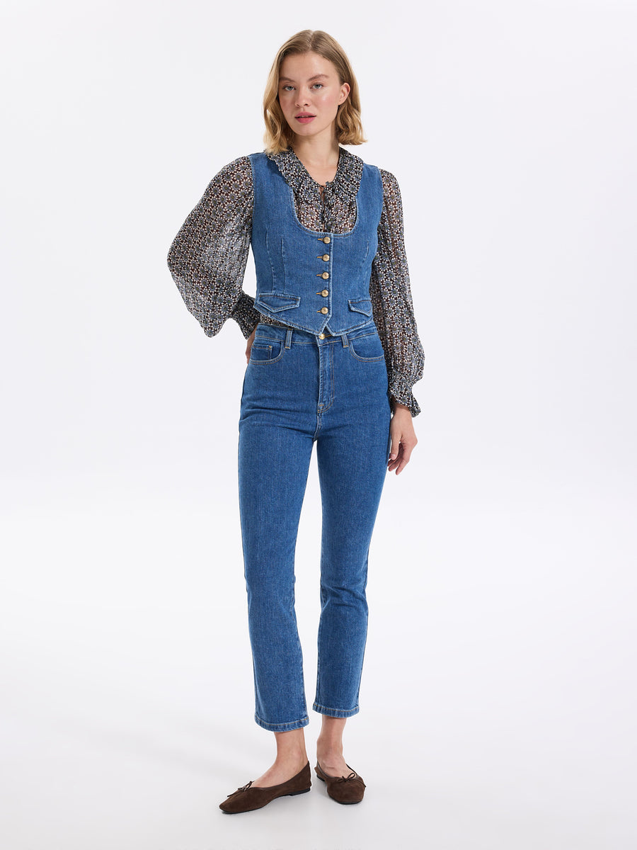 Marfa Denim Vest