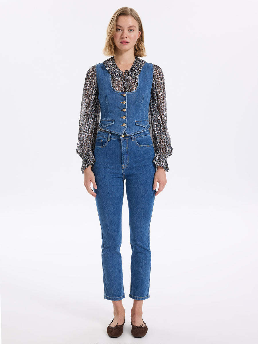 Marfa Denim Vest