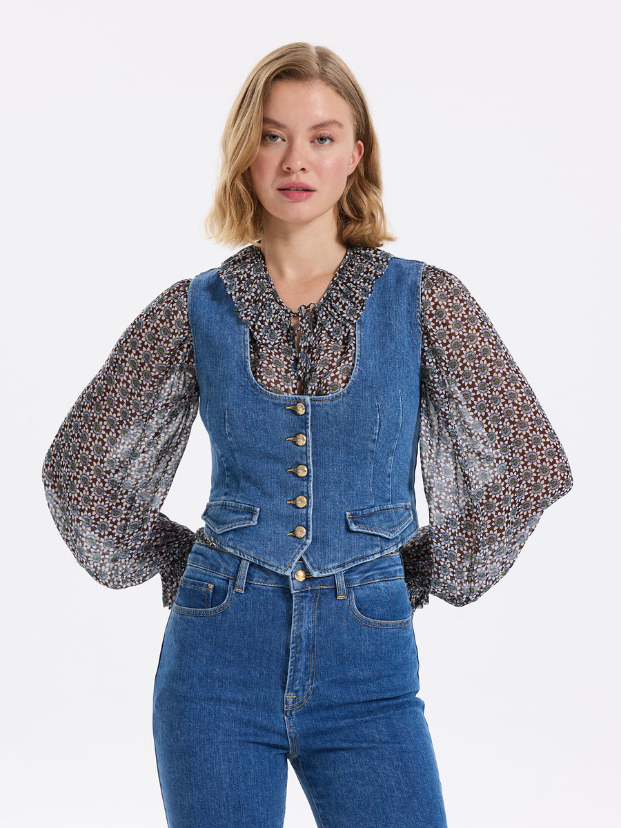 Marfa Denim Vest