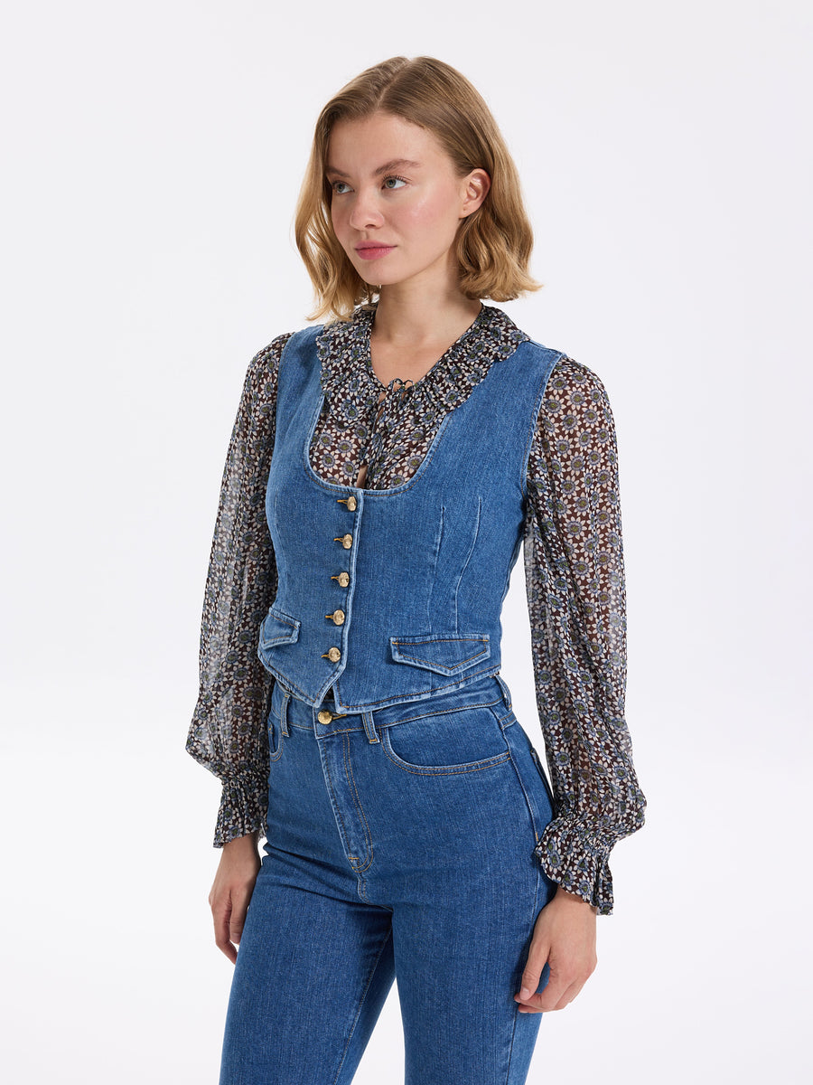 Marfa Denim Vest