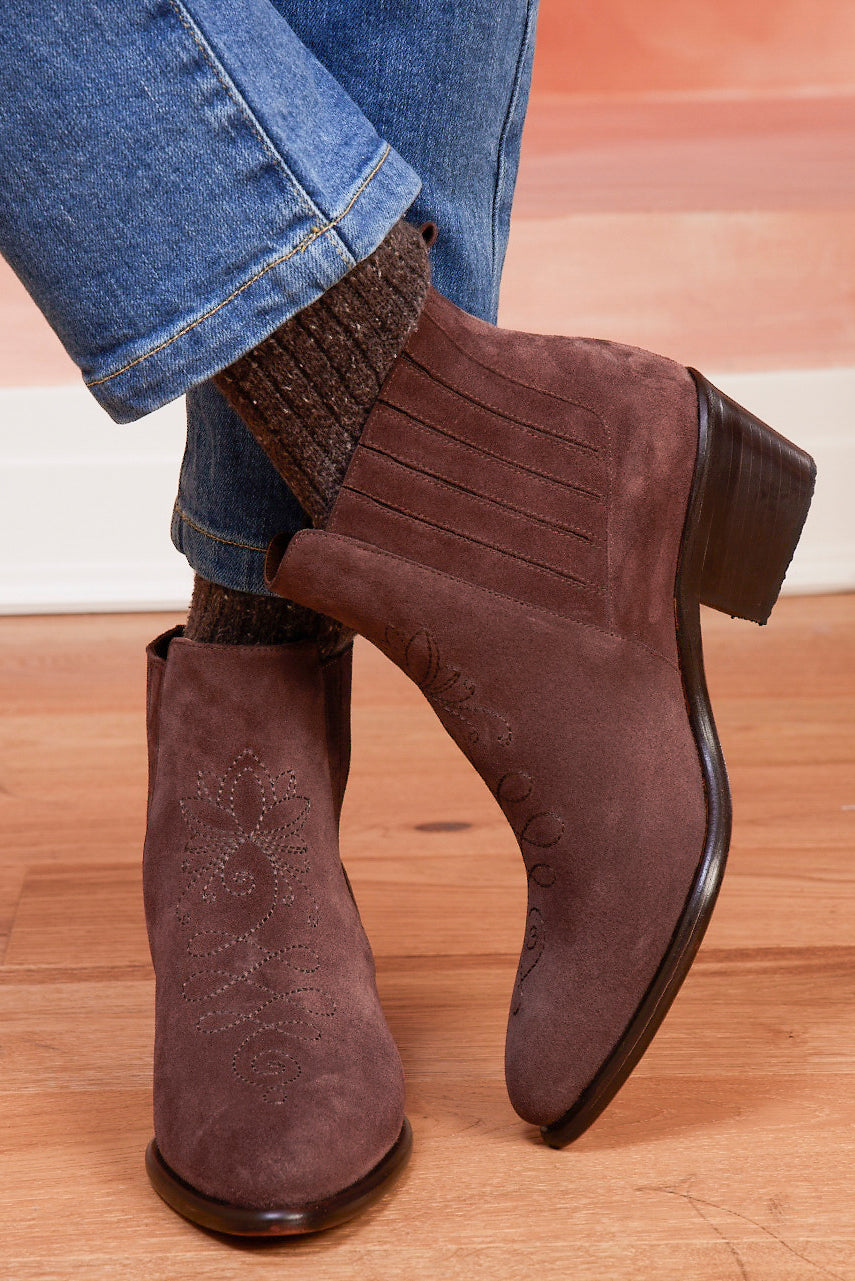 Padme Suede Bootie