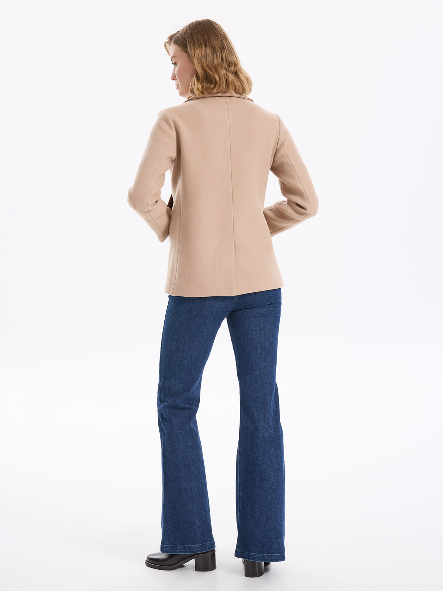 Hazel Pea Coat