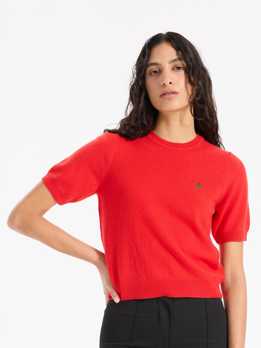 Lover's Knot Wool Cashmere Sweater