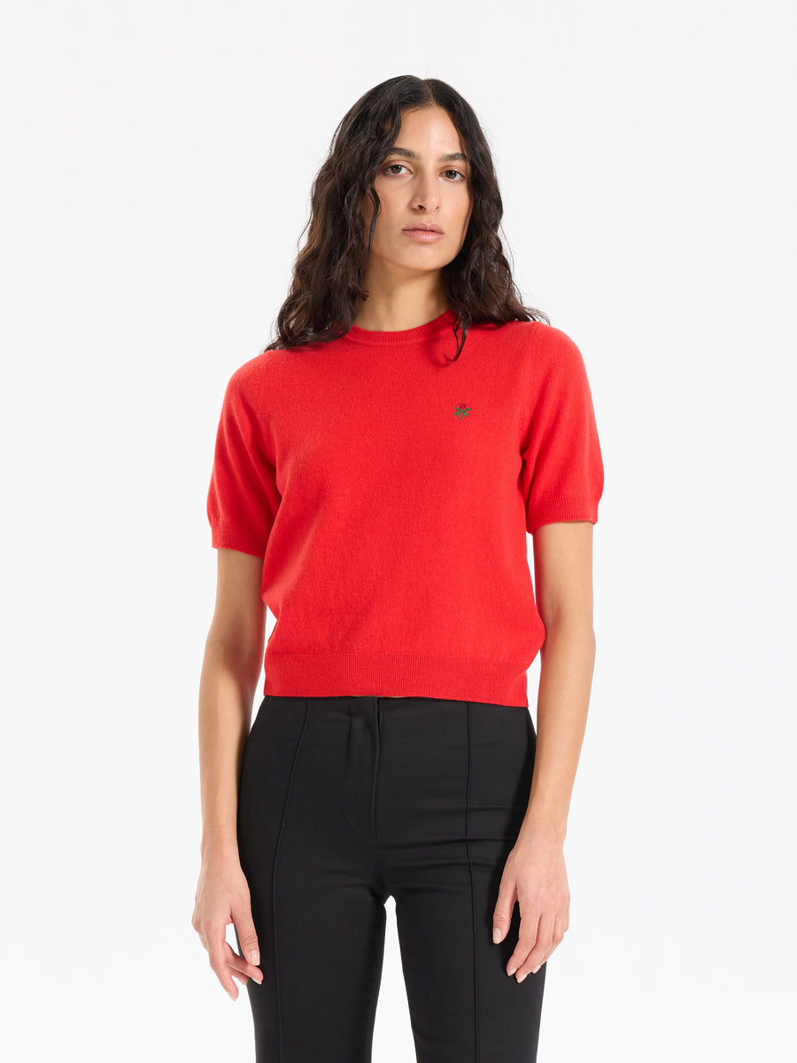 Lover's Knot Wool Cashmere Sweater