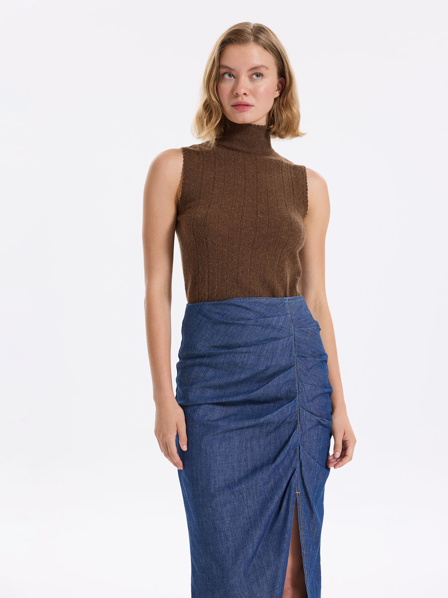 Alya Denim Skirt