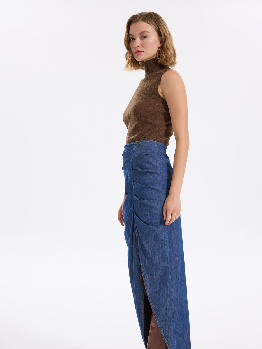Alya Denim Skirt