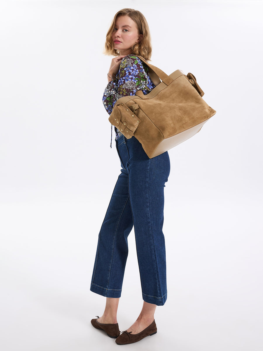 Shen Suede Tote