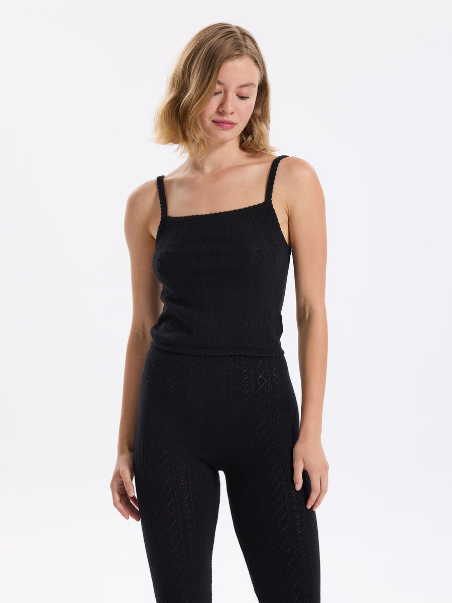 Hearts in a Row Knit Tank