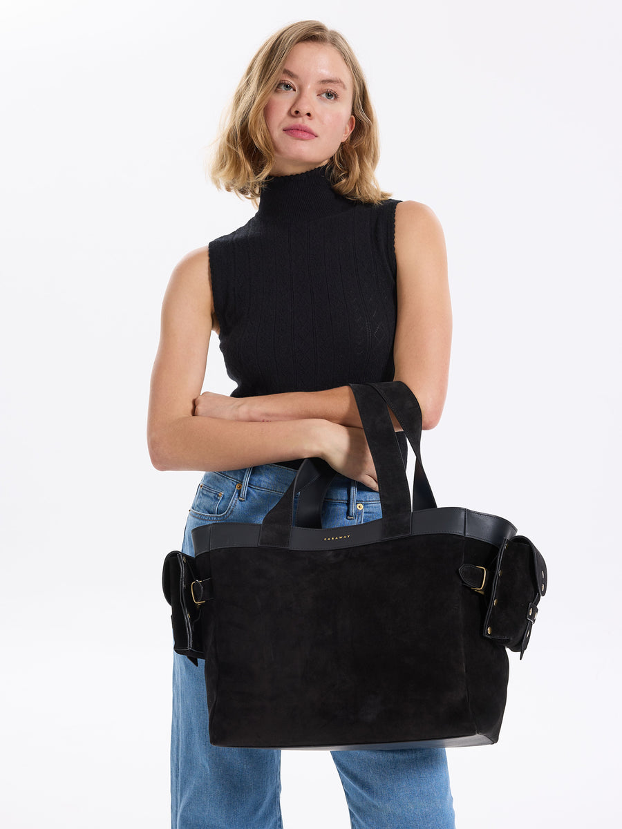 Shen Suede Tote