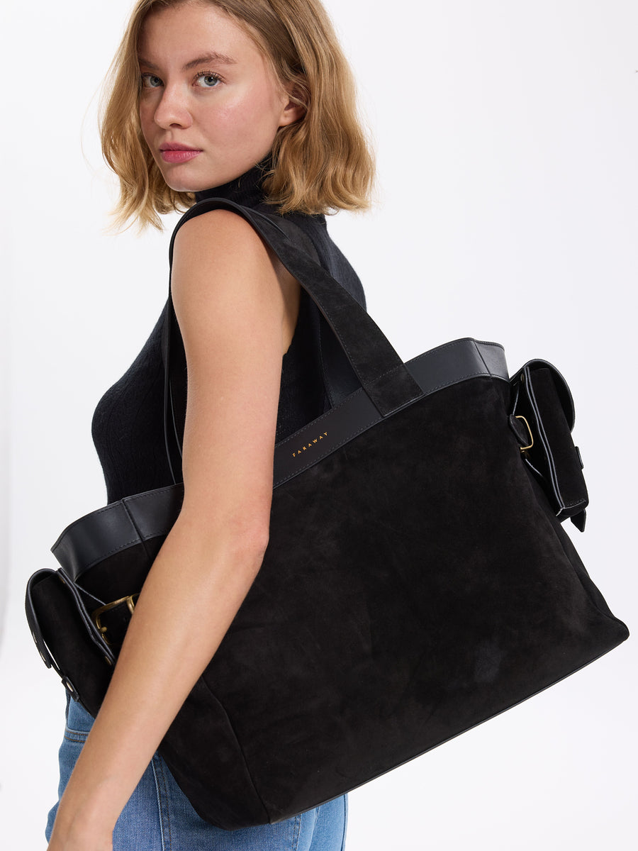 Shen Suede Tote