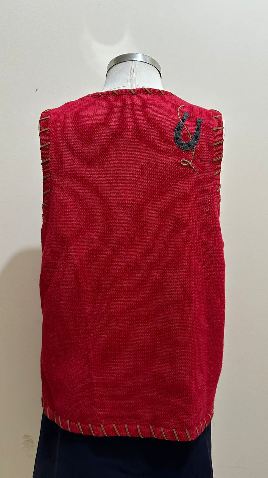 Vintage Knit Cowboy Vest
