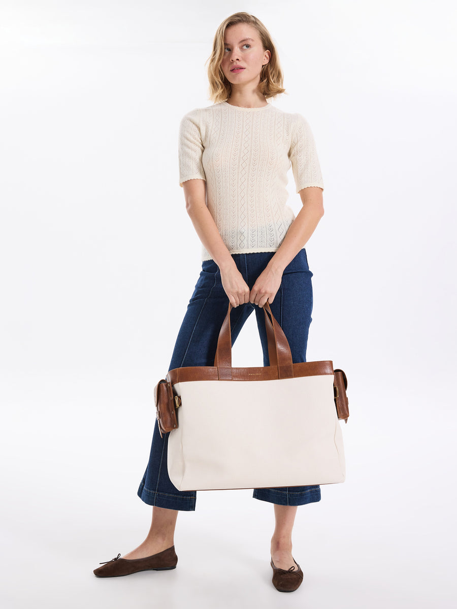 Shen XL Canvas Tote