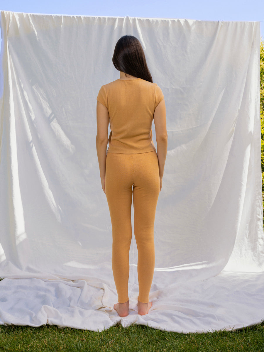 Hearts in a Row Organic Cotton Leggings