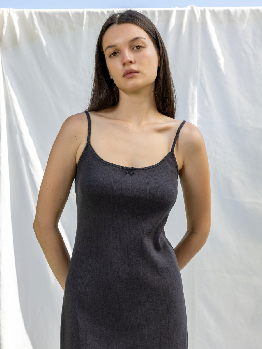 Hearts in a Row Organic Cotton Mini Slip
