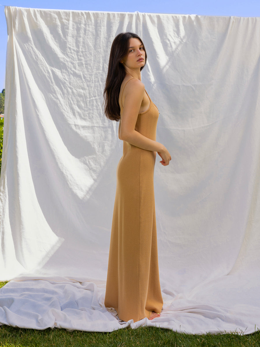 Hearts in a Row Organic Cotton Midi Slip