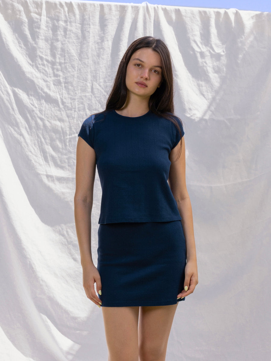 Hearts in a Row Organic Cotton Tee