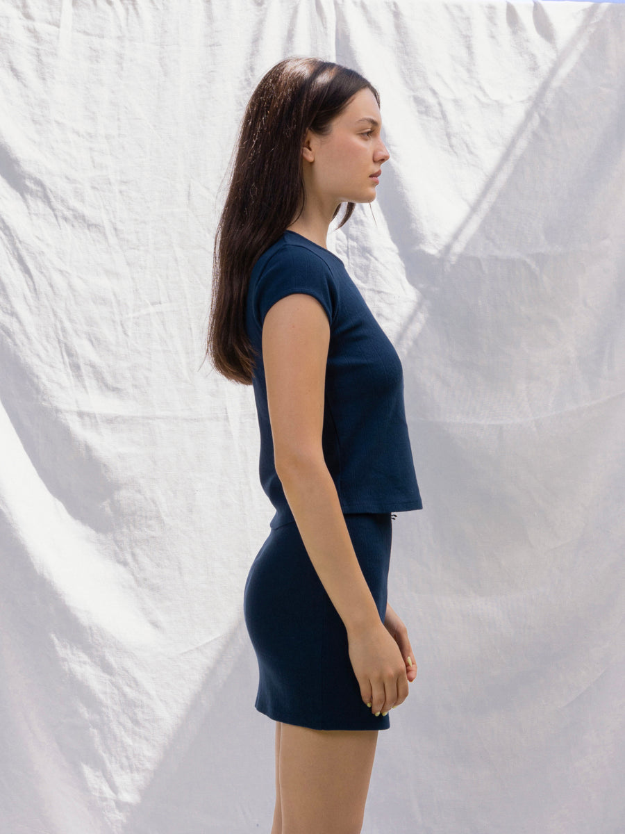 Hearts in a Row Organic Cotton Tee