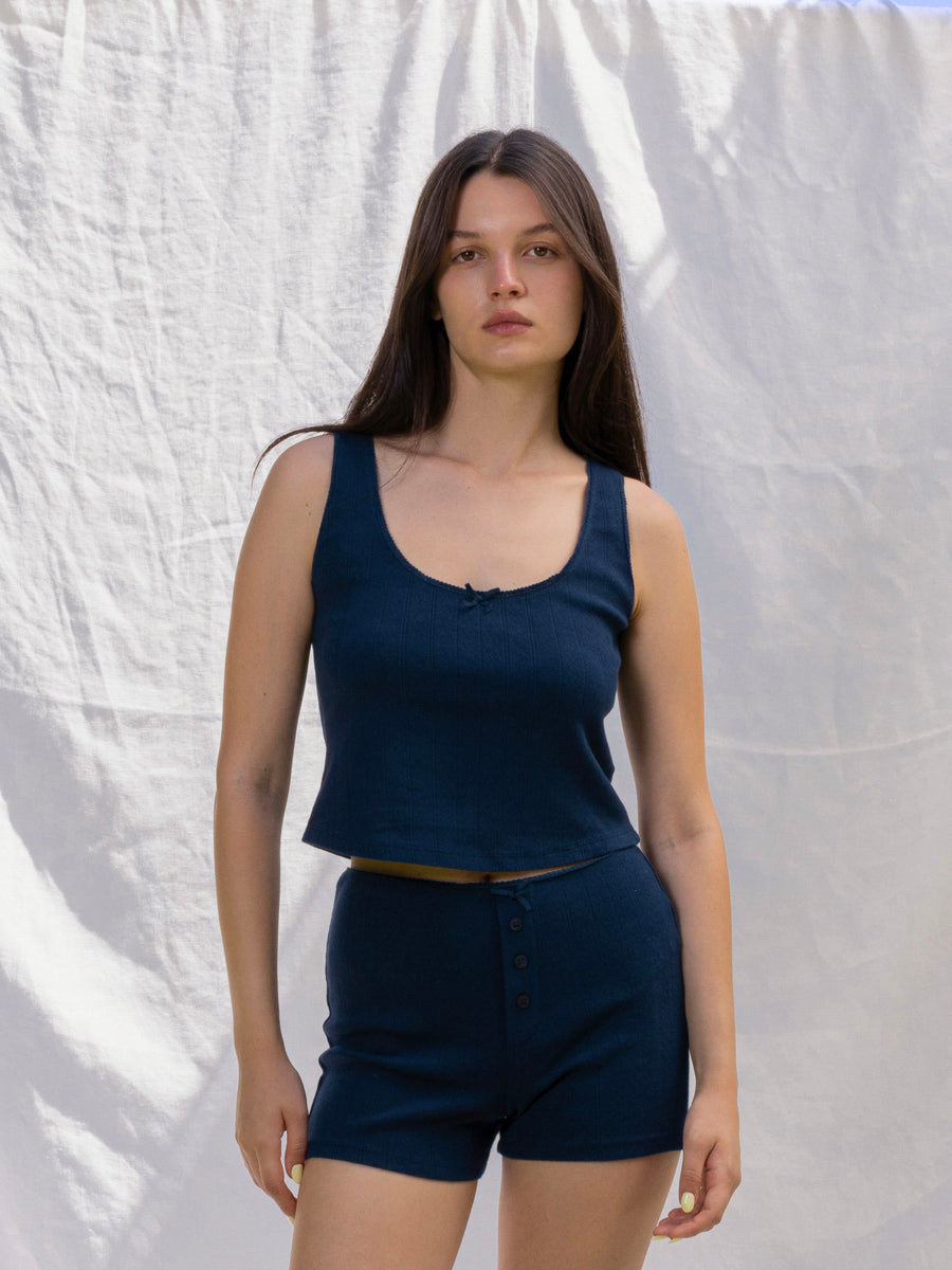 Hearts in a Row Organic Cotton Tank
