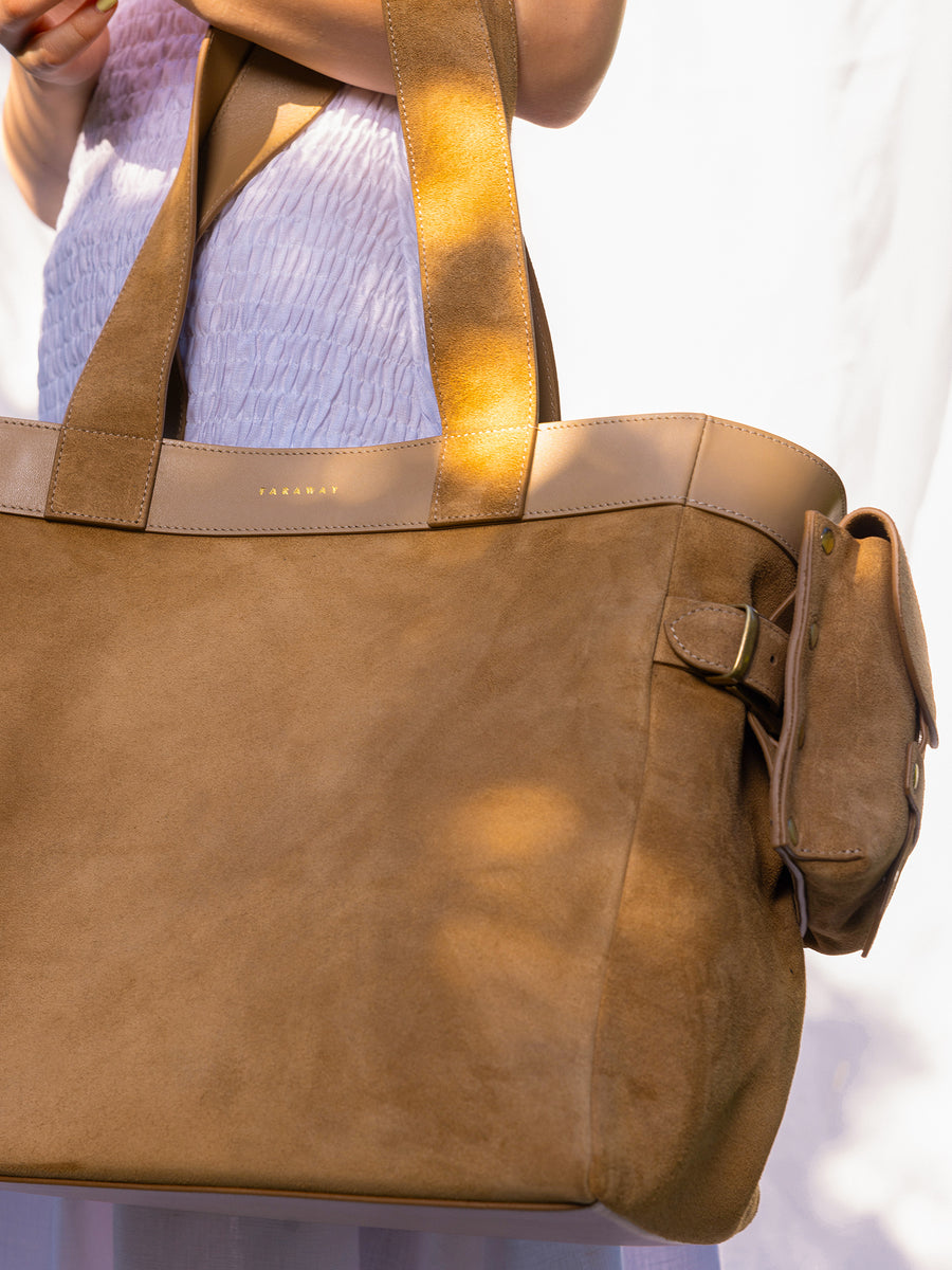 Shen Suede Tote