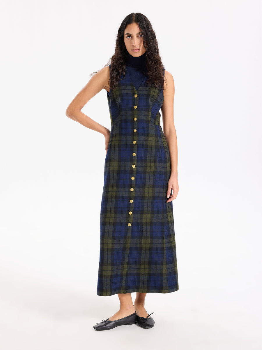 Grainne Midi Wool Dress