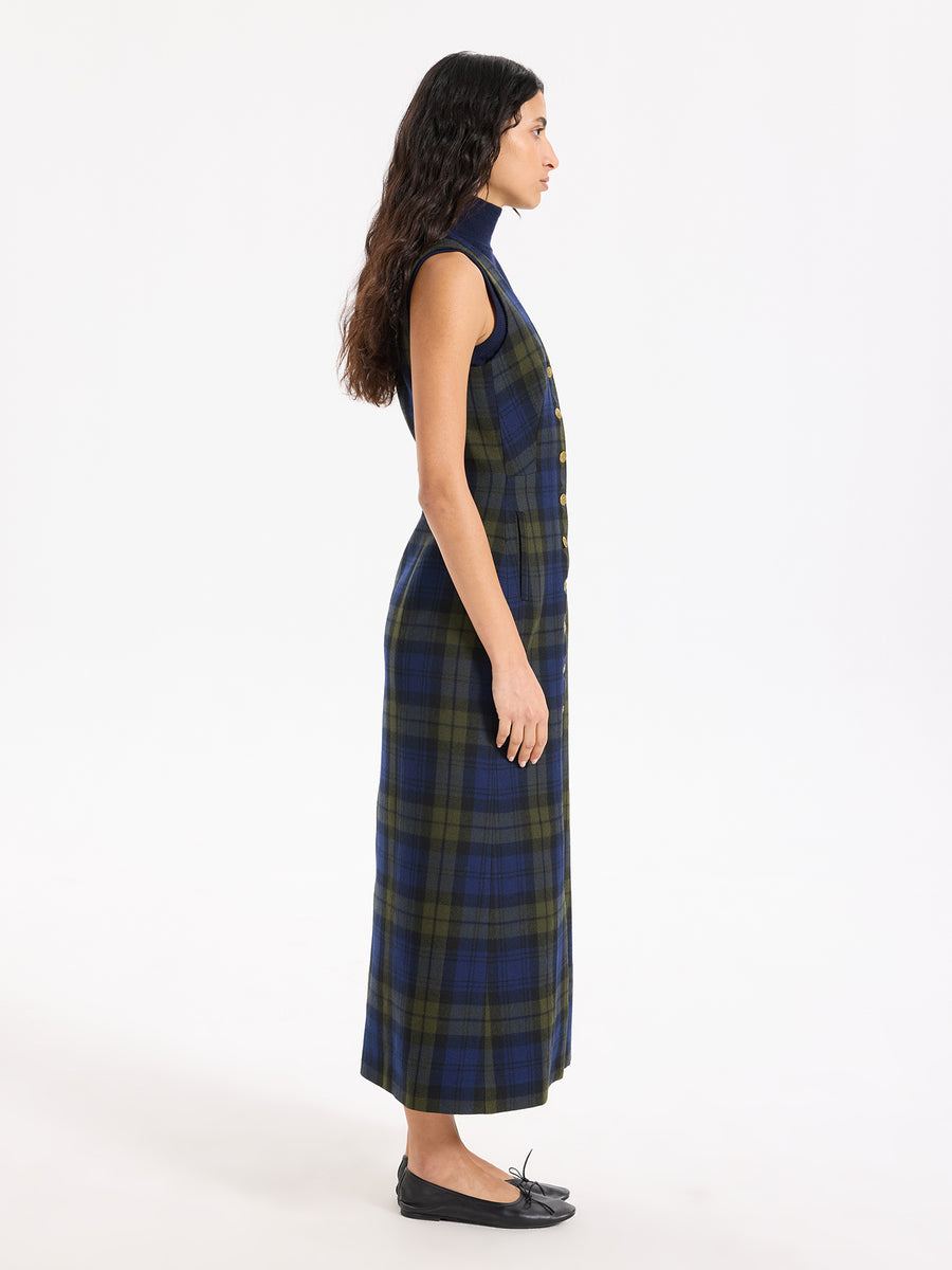 Grainne Midi Wool Dress