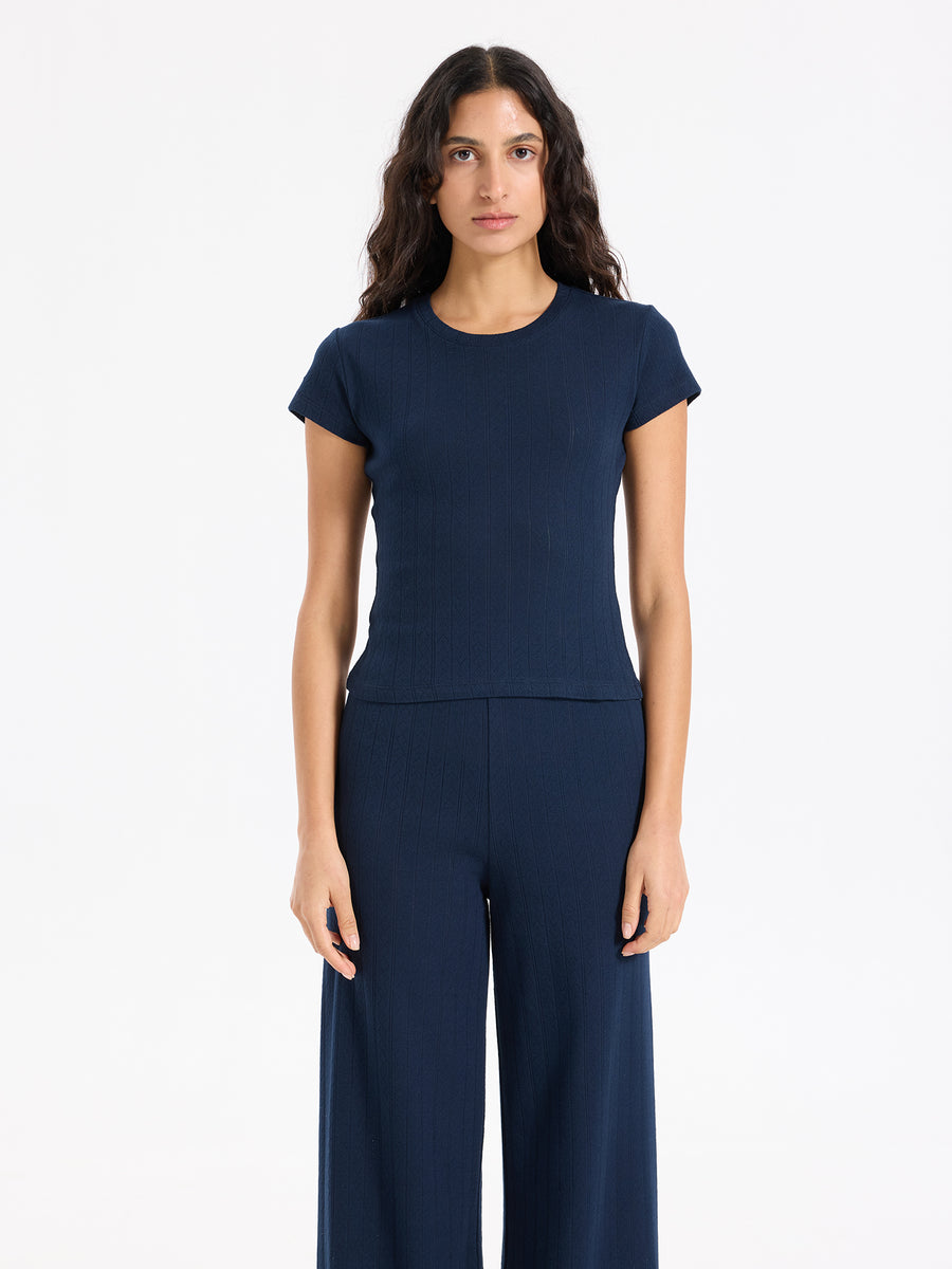 Hearts in a Row Mini Tee