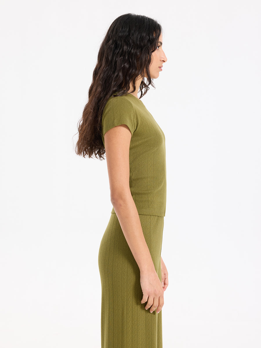 Hearts in a Row Mini Tee