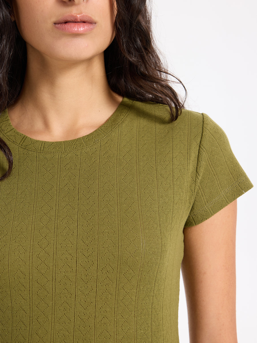 Hearts in a Row Mini Tee