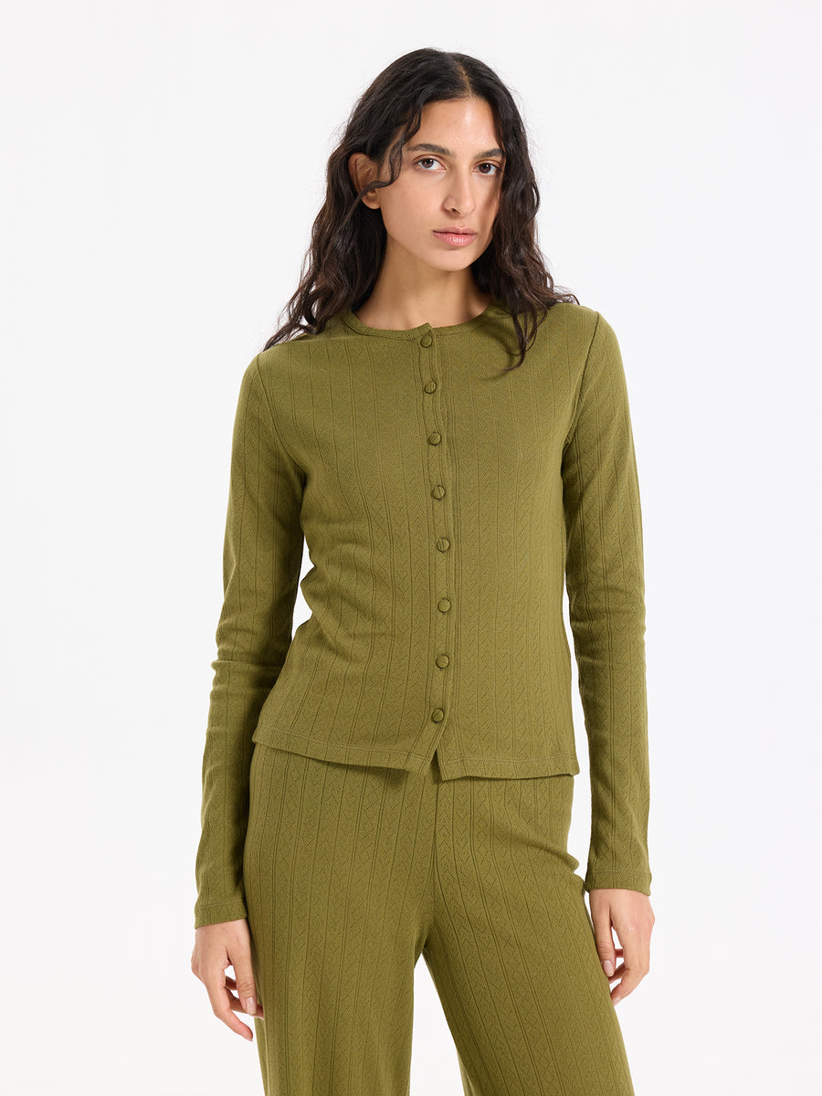 Hearts in a Row Light Cardigan